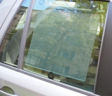 Автомобильная рулонная шторка NEWING (Япония) RS-420